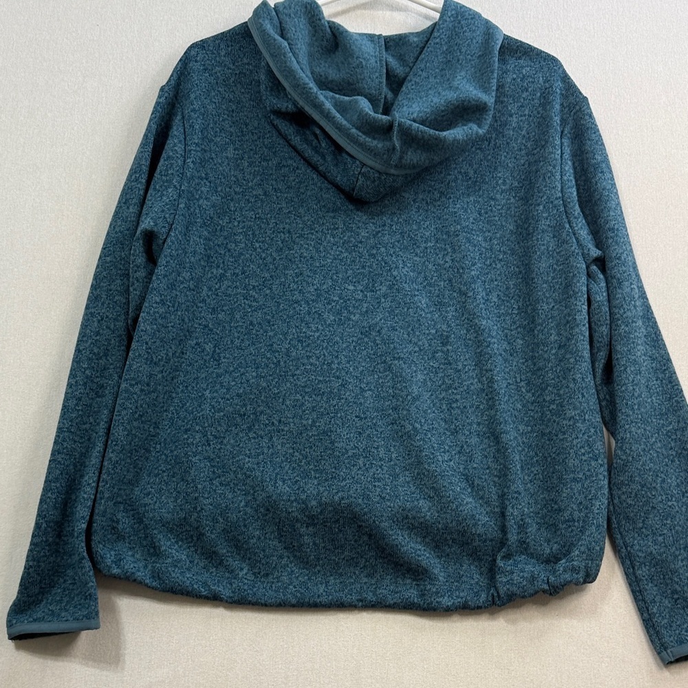 PINK Victoria's Secret Teal Zip-Up Sweater View 6